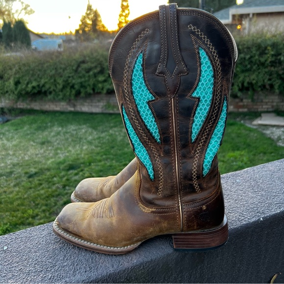 Ariat Shoes Ariat Womens Venttek Ultra Quickdraw Cowgirl Boots